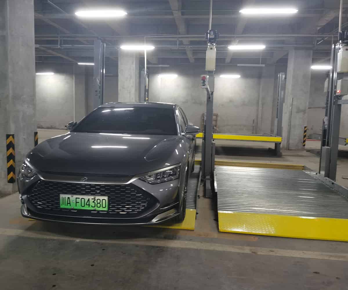2柱立體停車場回收